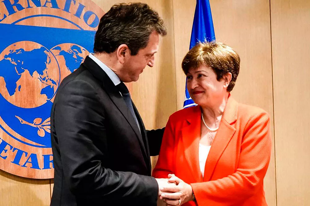 Massa tuvo una buena reunión con Georgieva. El crecimiento del tigrense fortalece al Frente de Todos y disminuye las chances de la ruptura que espera Schiaretti.
