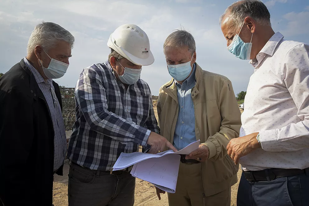 Schiaretti supervisa obra de conexión entre Circunvalación y Villa El Libertador (Gobierno de Córdoba)