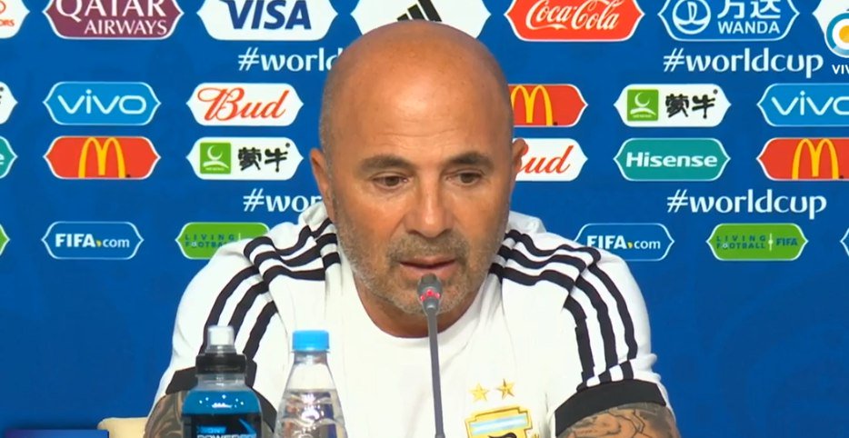 Jorge Sampaoli: "Jugaron con el corazón y mucha rebeldía"