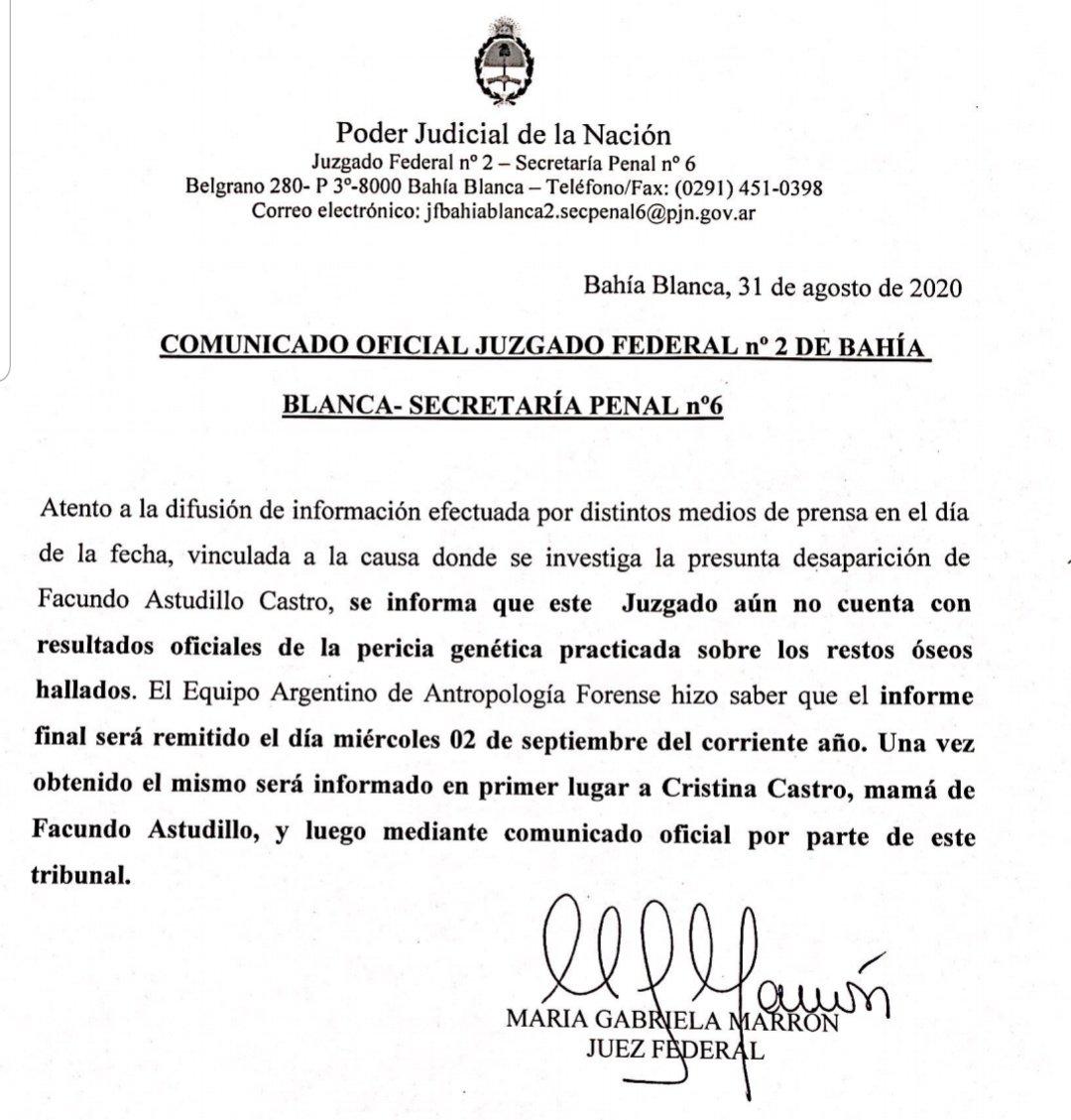 Comunicado