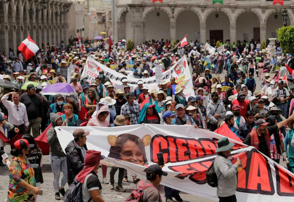 Protestas en Perú by NA Reuters
