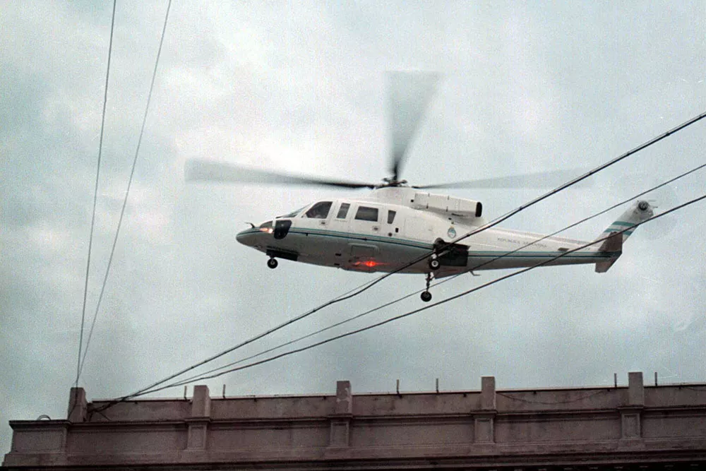 Helicoptero De la Rua © NA
