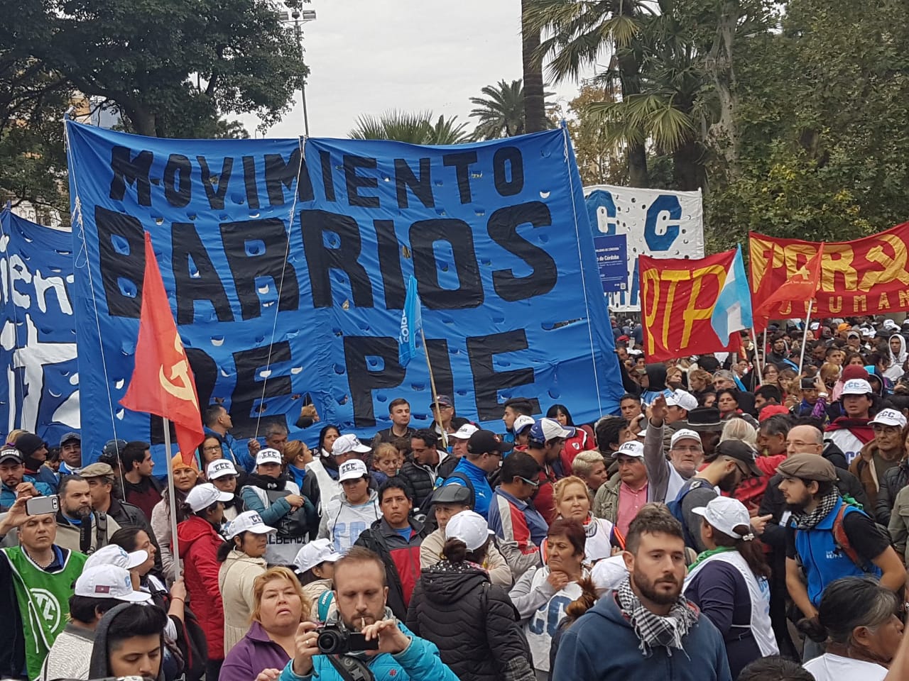 Pasó por Córdoba la Marcha Federal por Pan y Trabajo