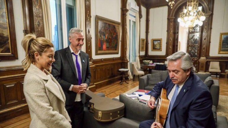 Pedro Aznar Alberto Fernández Fabiola Yañez