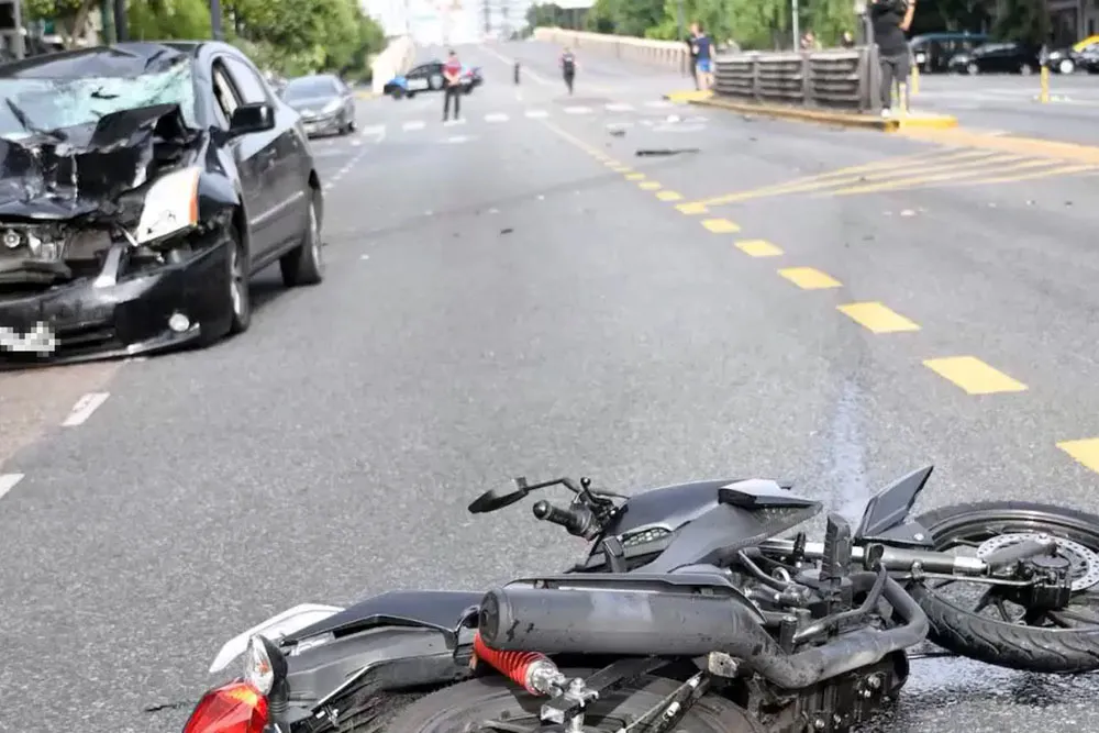 accidente moto