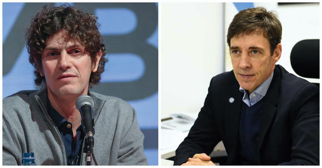 Martín Losteau y Héctor Stefani