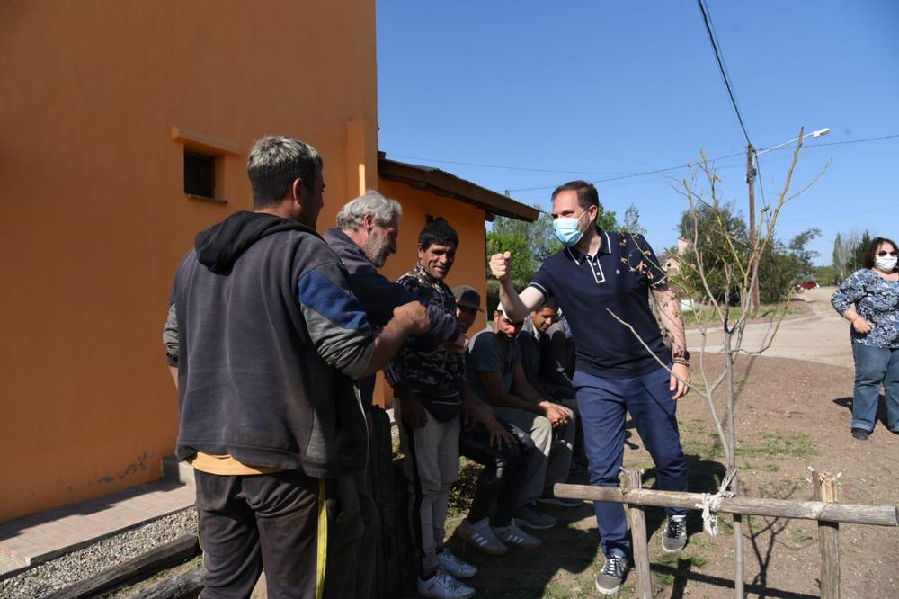 Martín Gill recorre obras