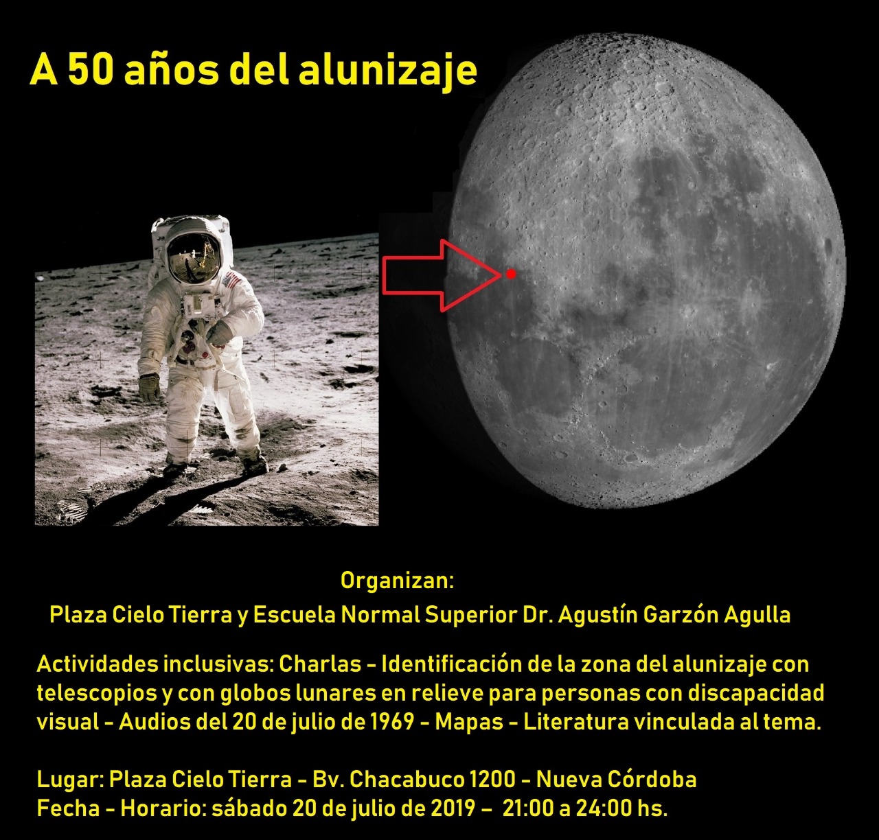 flyer alunizaje ensaga