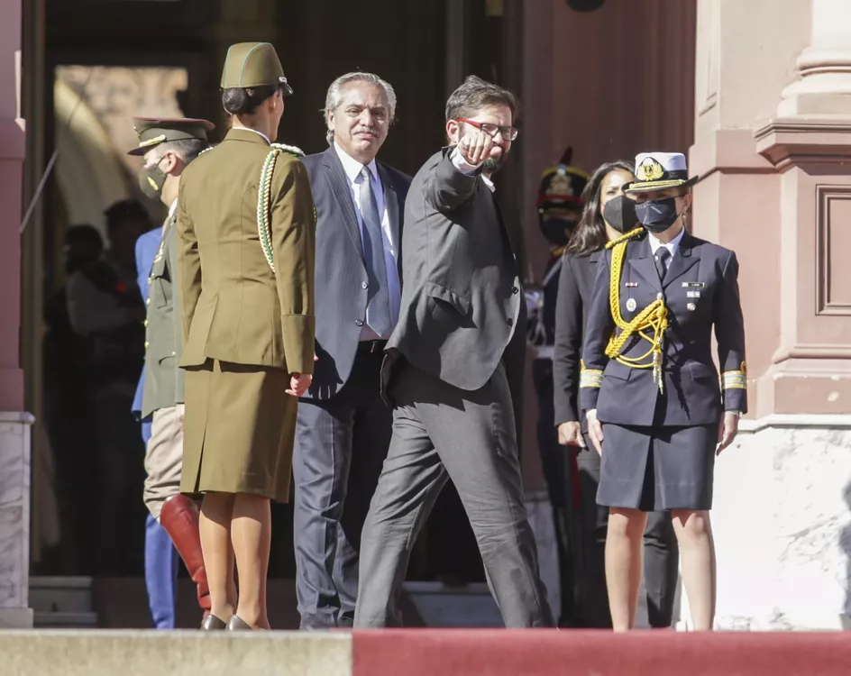 BOric en Casa Rosada by na