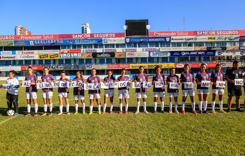 futbol femenino Córdoba en Rafaela