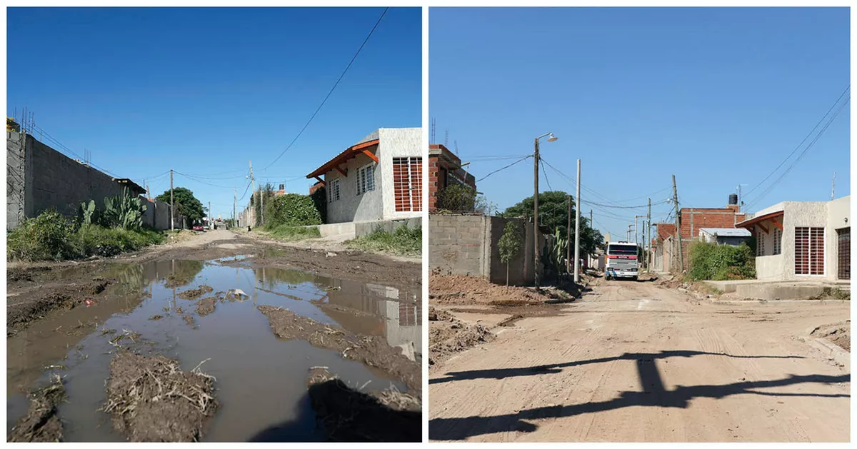 Villa Martínez - Antes y Después