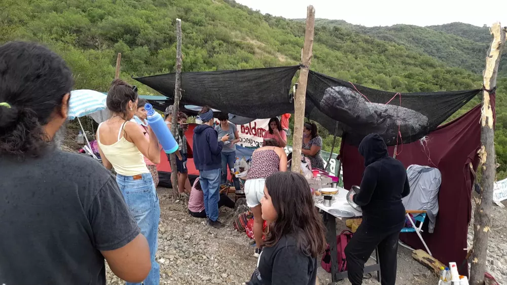 acampe autovía 5