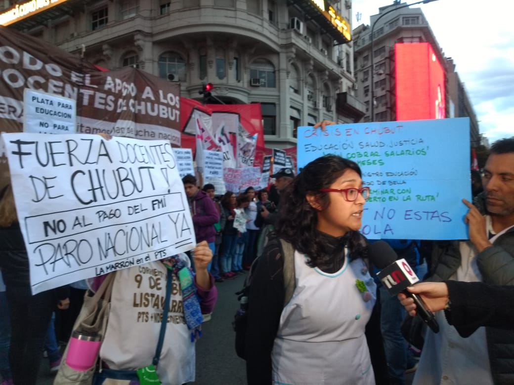 docentes chubut obelisco