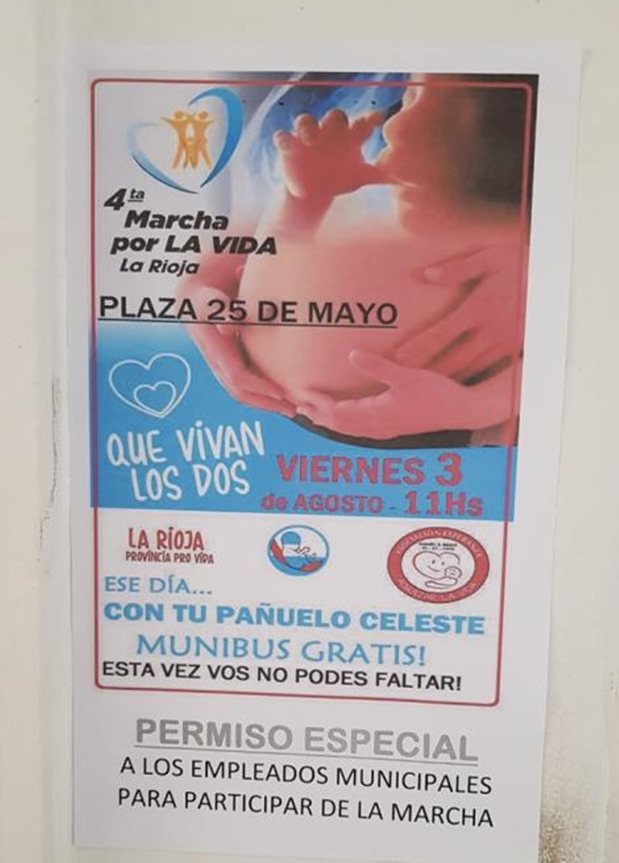 asueto la rioja pro vida