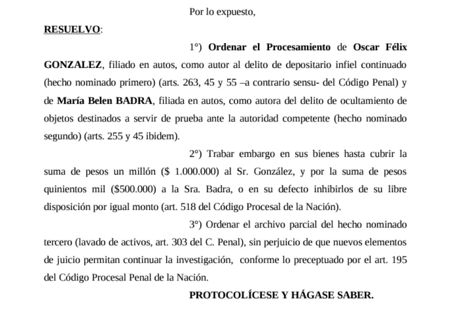 Procesa iento González