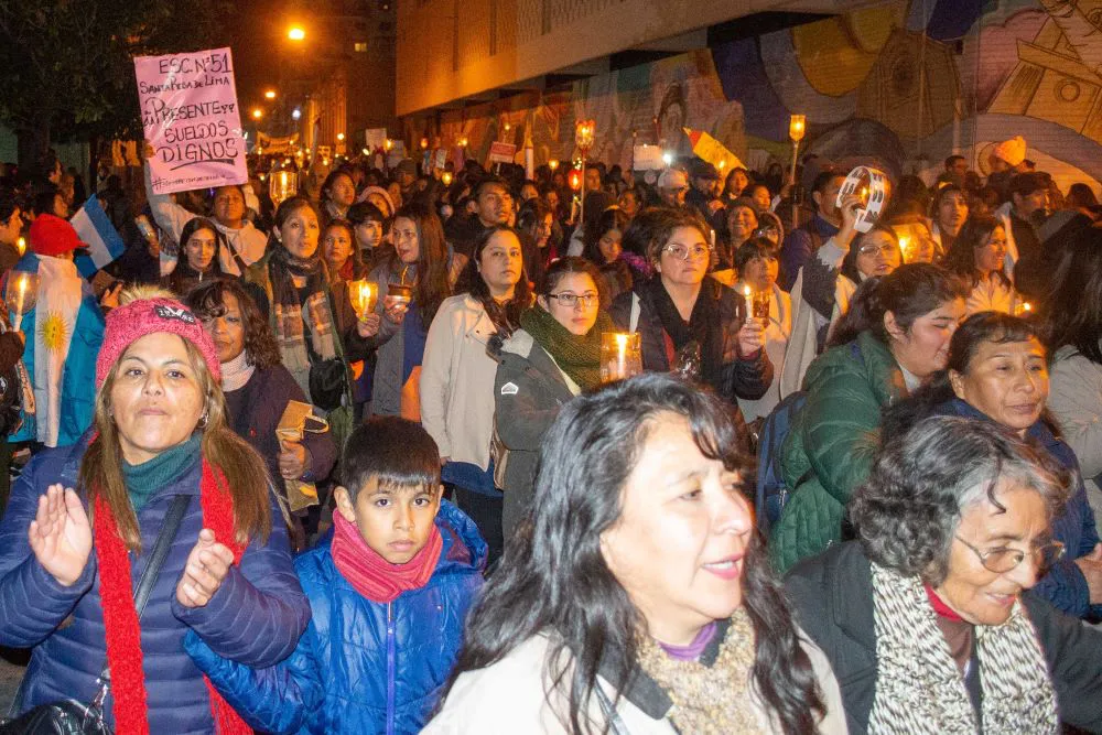 Marcha antorchas Jujuy by Télam