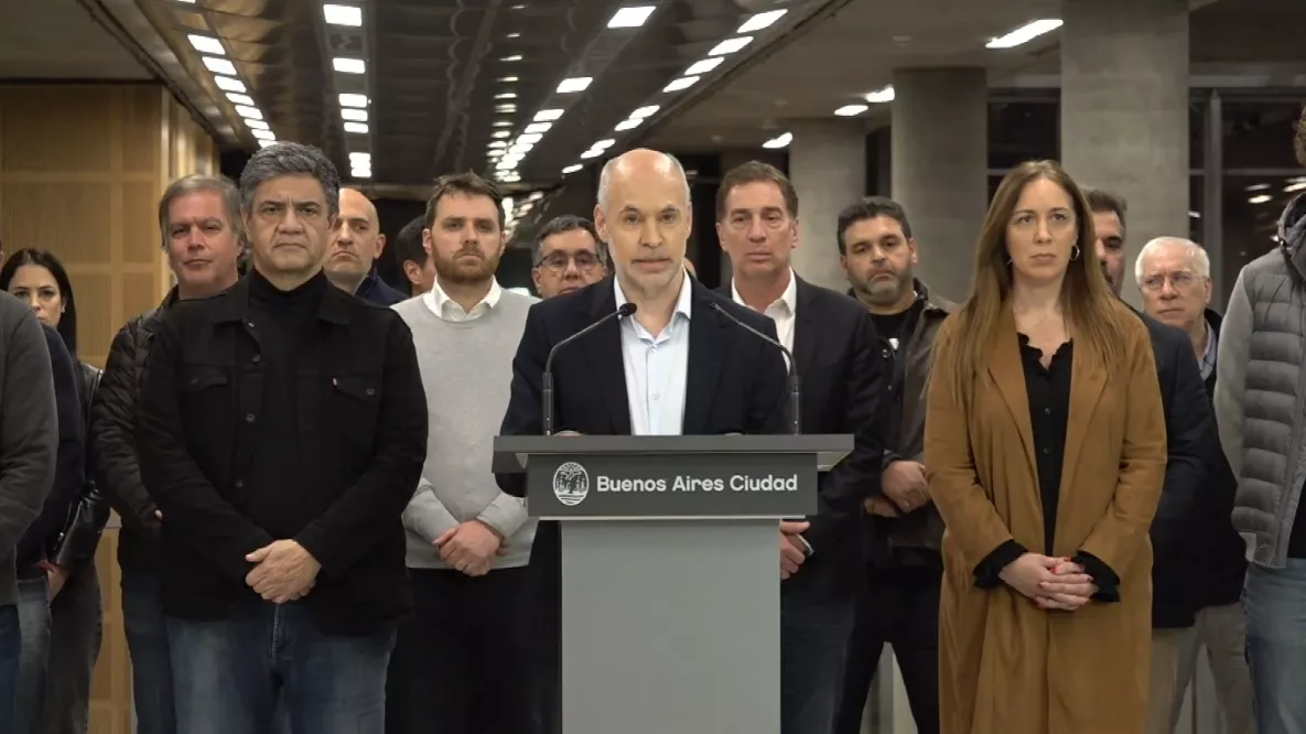 Larreta en conf de prensa (Captura pantalla)