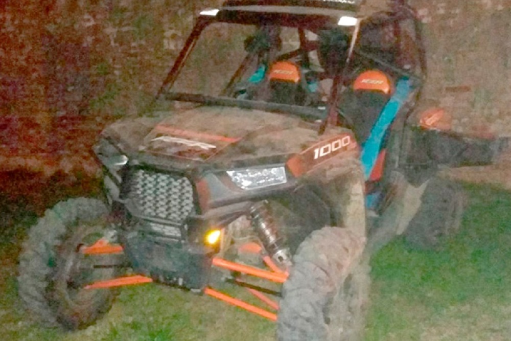 arenero UTV secuestrado by Policía