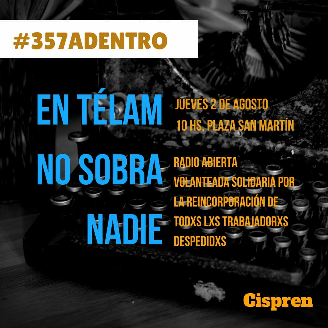 radio abierta despidos en télam 