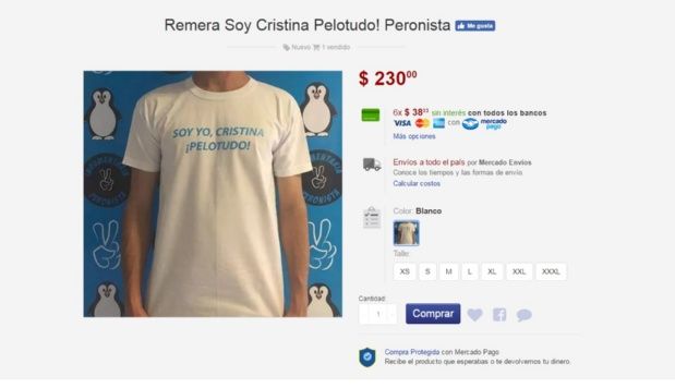 remera cristina pelotudo remera cristina pelotudo