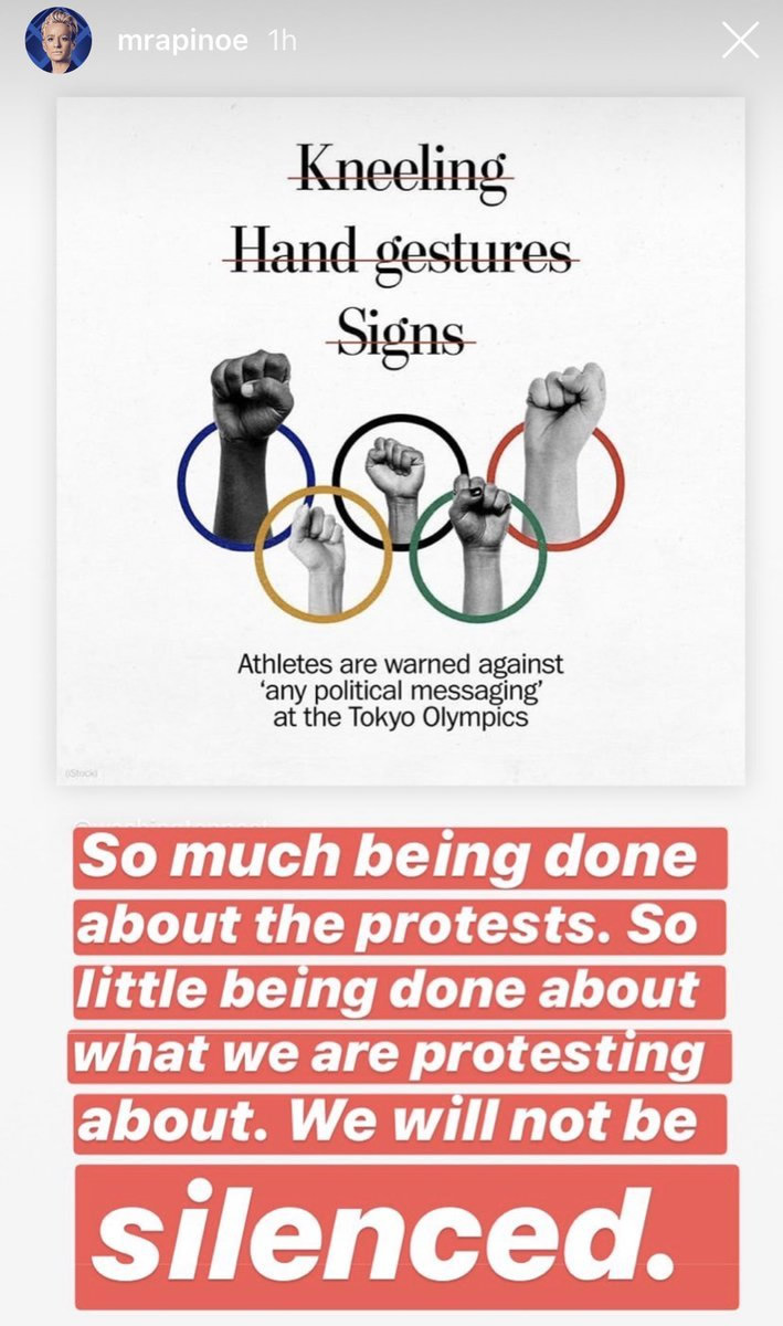 Rapinoe mensaje