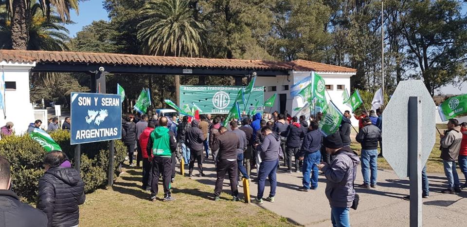 protesta fábrica militar Villa María Facebook ATE Villa María