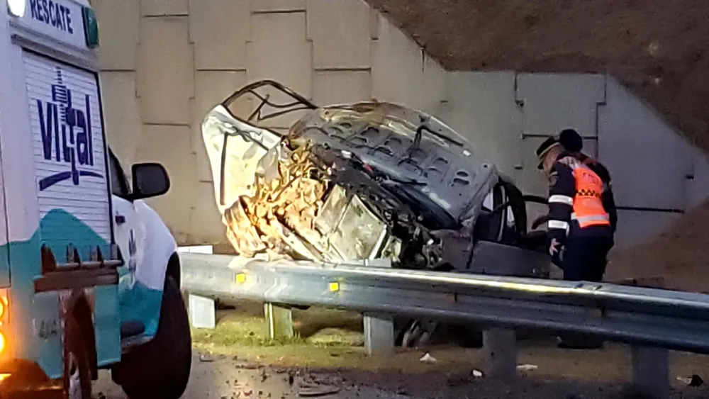 Accidente fatal en Avenida de Circunvalación (Twitter Leonardo Guevara) 2