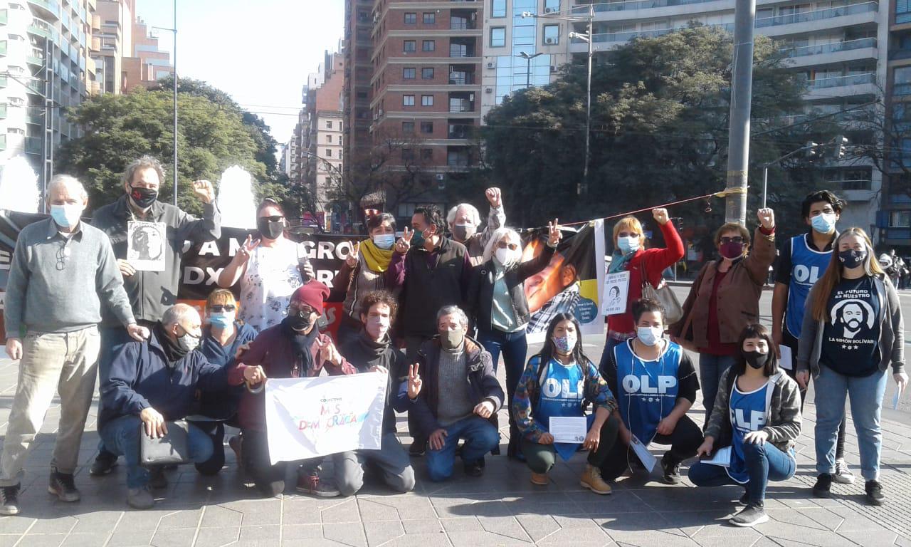 apoyo a acampe por la libertad de milagro sala foto (2)