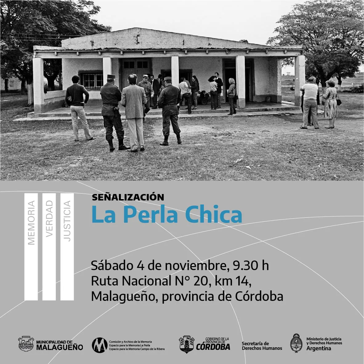 Anuncio Señalización La Perla Chica