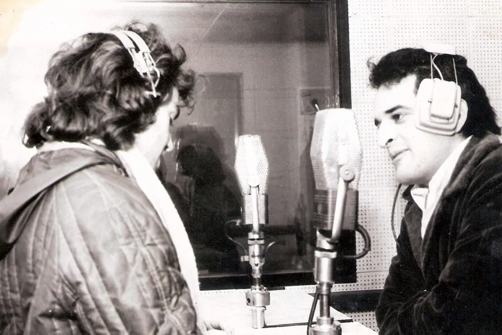 Mario Luna En LV3 con Porchetto-1972