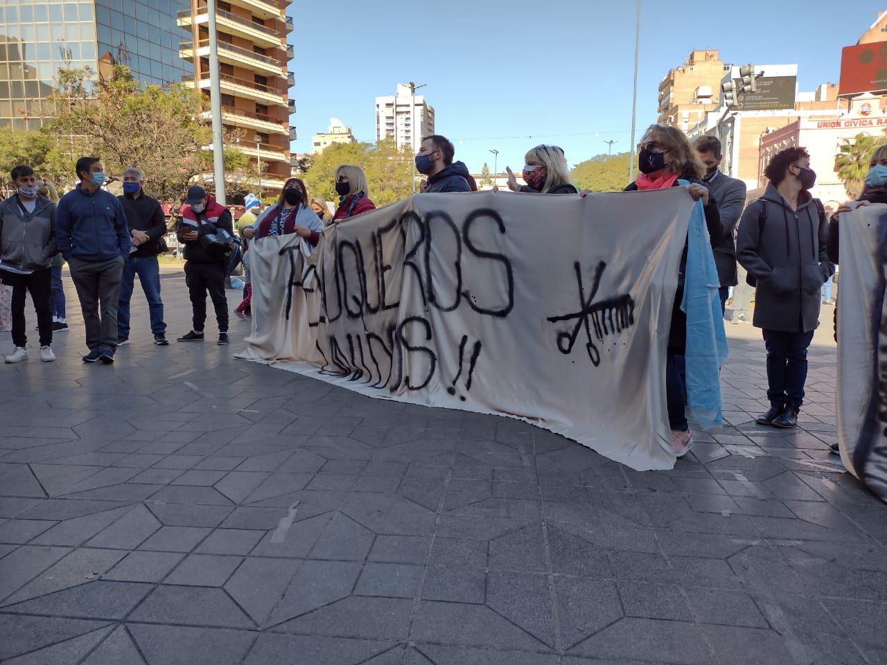 Protesta de peluqueros by LNM