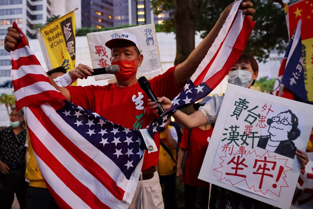 Pelosi en Taiwan by na