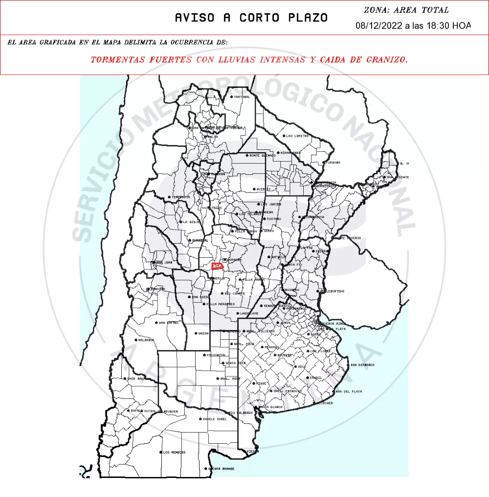 Alerta SMN