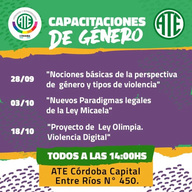 capacitacion ate genero capacitacion ate genero