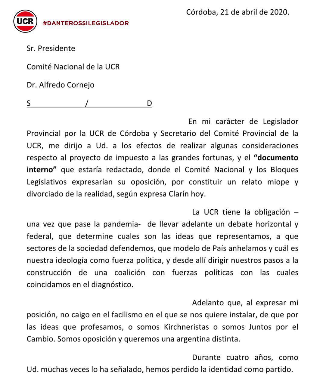 Dante Rossi a Cornejo 1