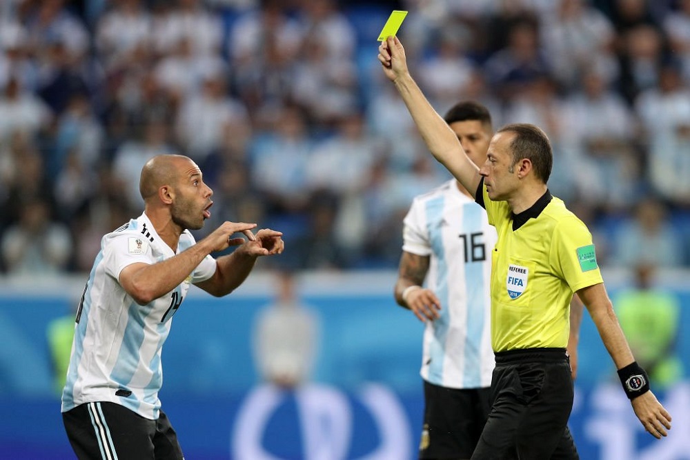 Argentina nigeria amarilla mascherano