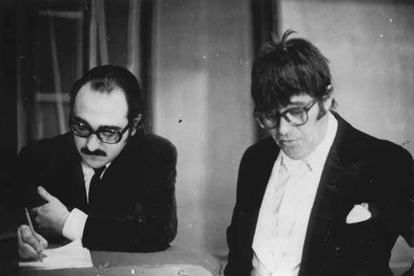 RODOLFO BRACELI CON TATO BORES 1971