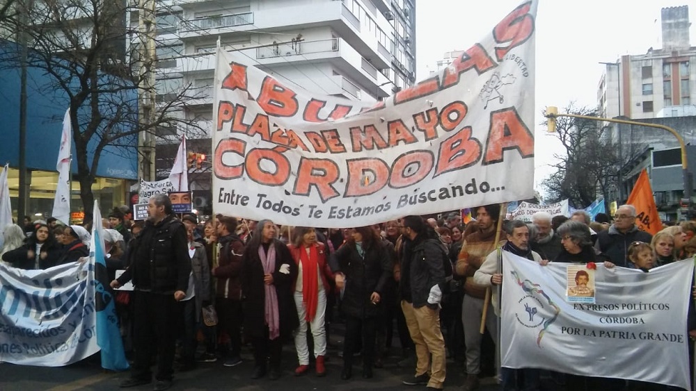 marcha contra las ffaa cba 2 Flor Gordilo