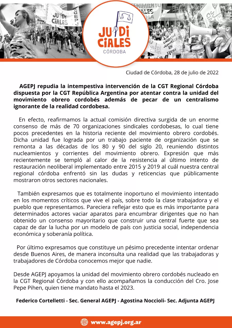Judiciales