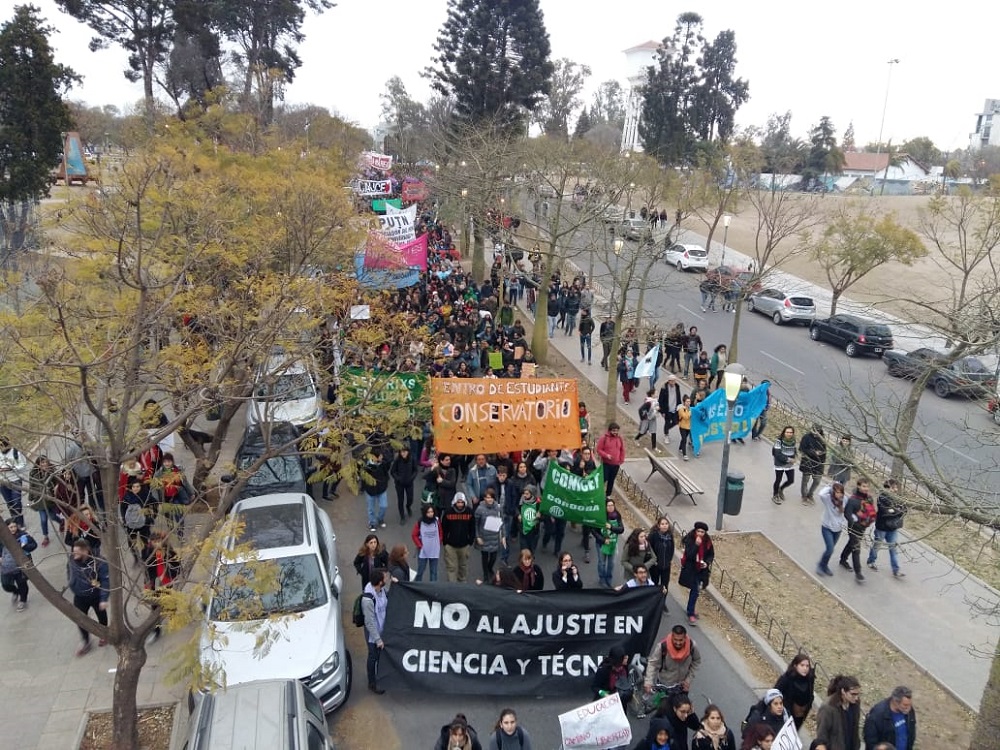 Marcha federal por la educación UNC Igna Martín
