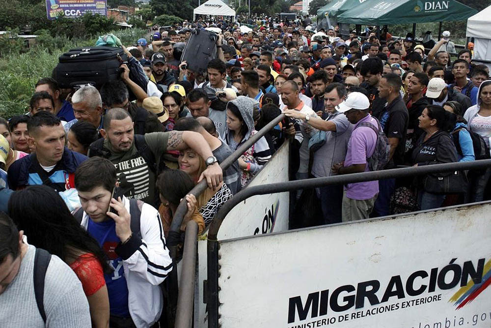 Frontera Venezuela Colombia - Puente Simon Bolivar