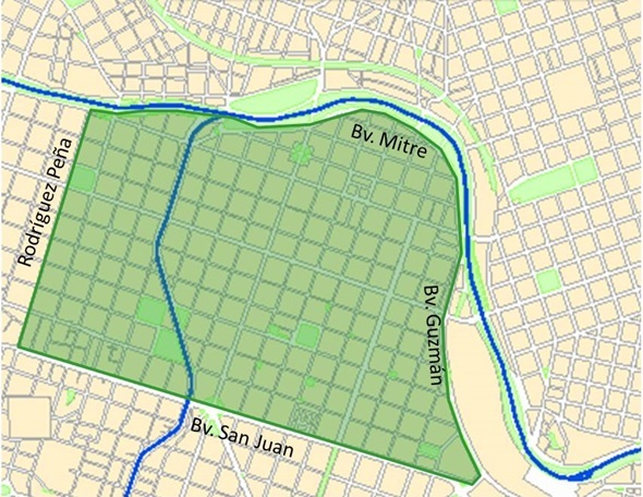 Calles del Centro donde se prestará el servicio de recolección de manera especial.