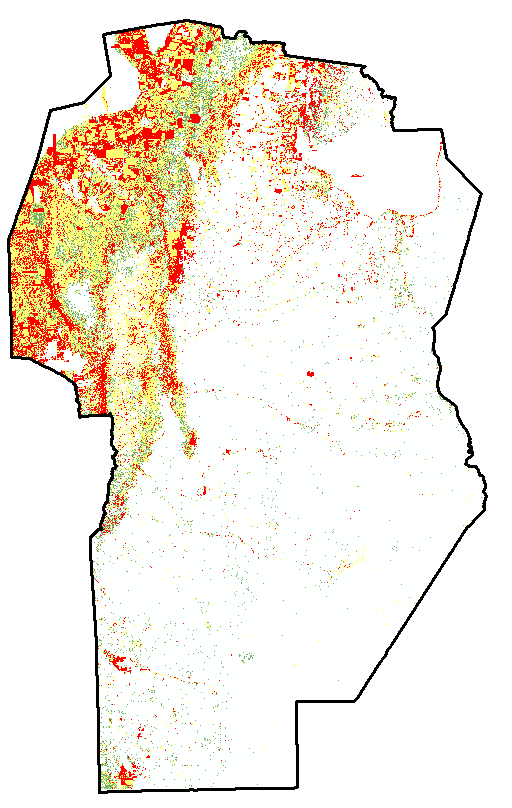 mapa bosques nativos 4 Mapa correspondiente al borrador de diciembre de 2016.