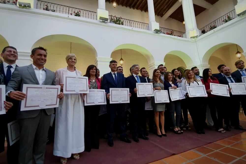 Autoridades de la ciudad proclamadas LNM