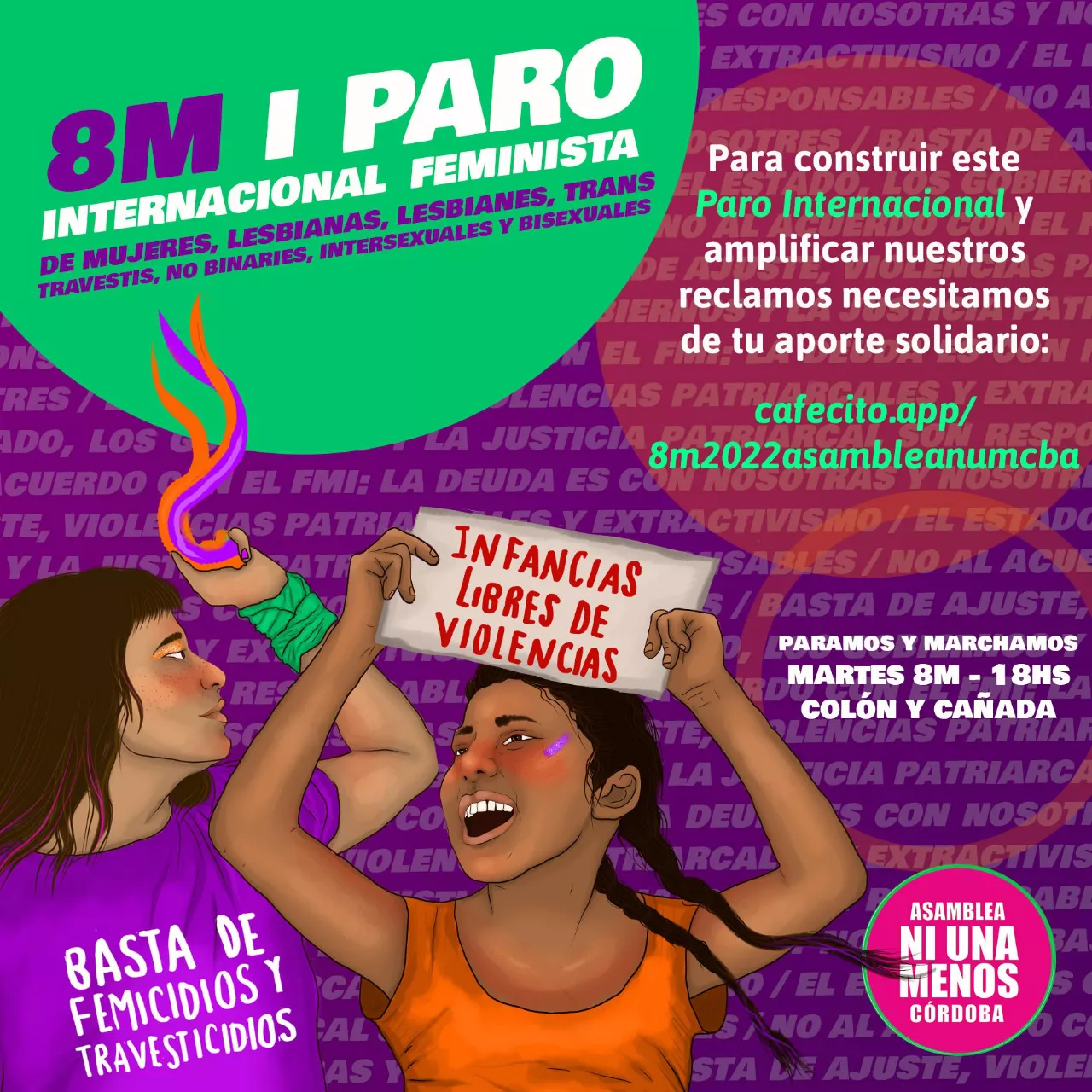 Ni Una Menos Huelga 8M