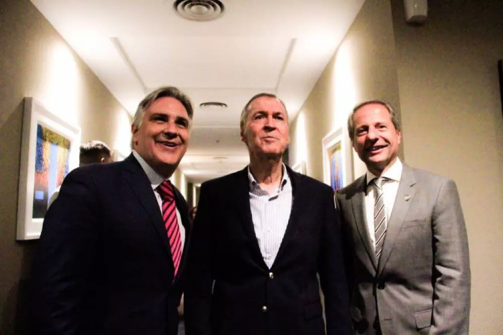 Schiaretti Llaryora y Bernarte gentileza Quiero FM
