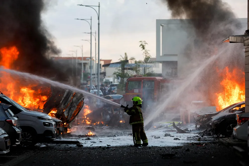 Ataque en Franja de Gaza (Reuters NA)