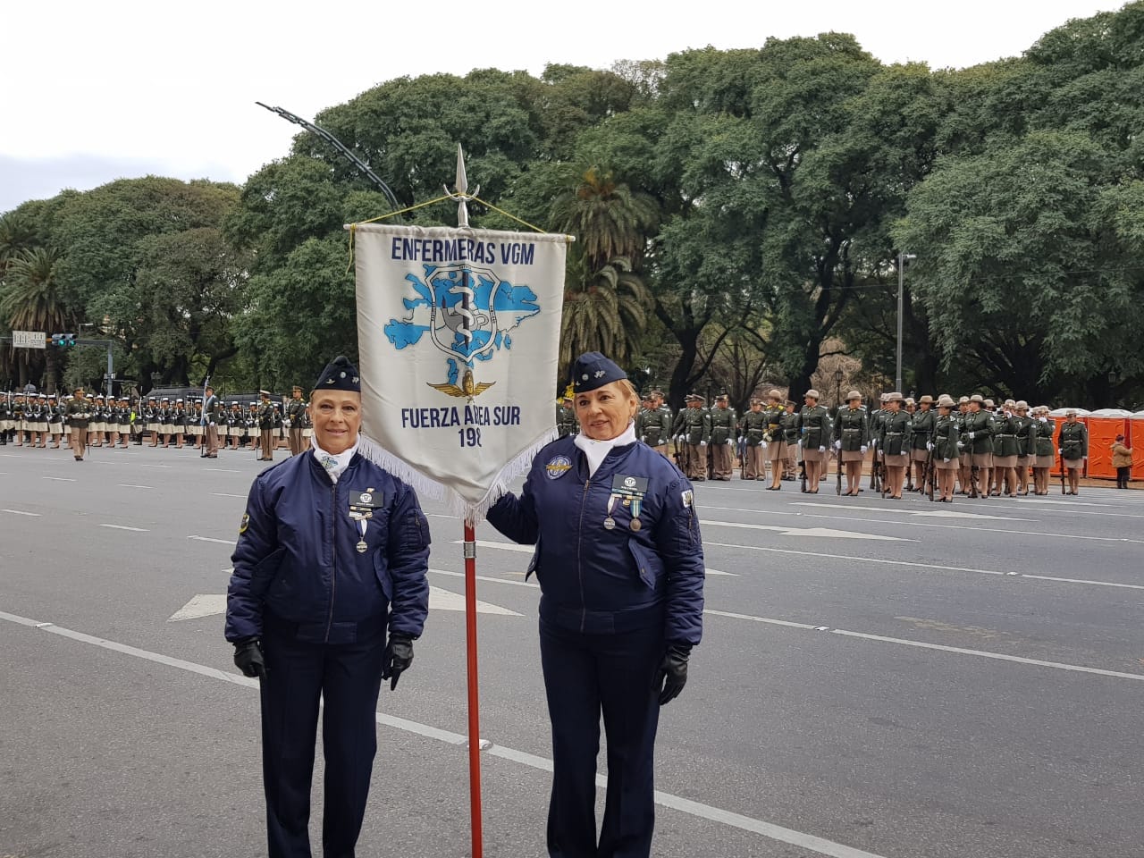 Veteranas de Malvinas violentadas en desfile de 9 de julio Veteranas de Malvinas violentadas en desfile de 9 de julio