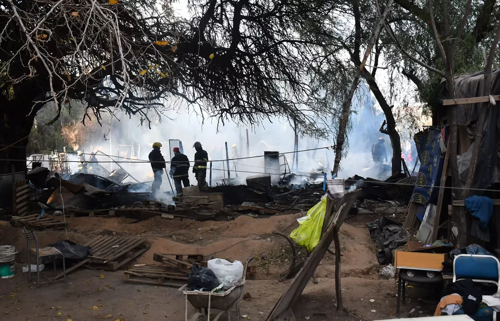 incendio la tablita