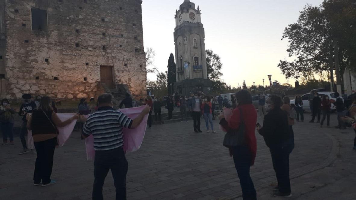 docentes protesta en alta gracia gentileza